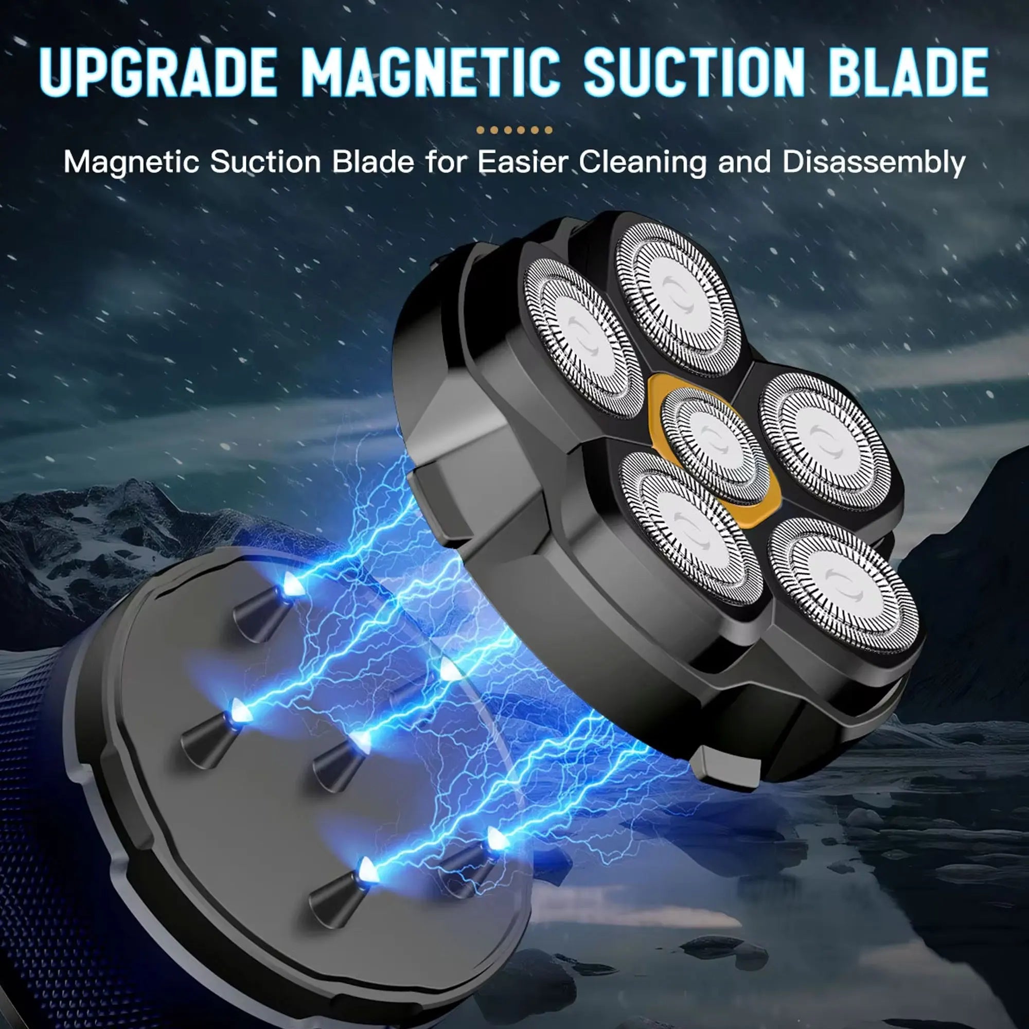 SilkyGlide Smooth Precision Head Shaver