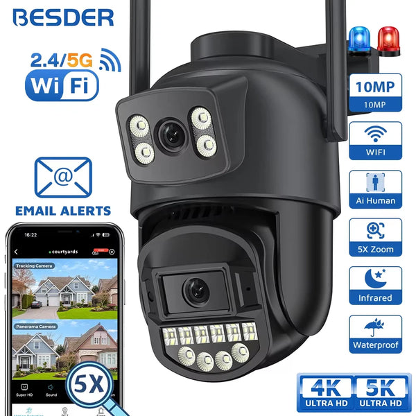 HomeGuard WiFi PTZ Camera